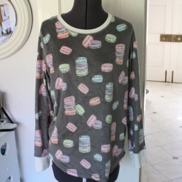 P.J. Salvage pajamas medium, Macaron luxury pj top - Picture 1 of 5